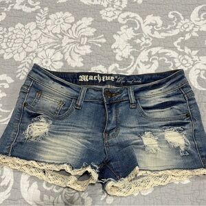 Machine denim shorts size 28 / medium